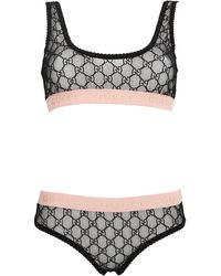 gucci bra and underwear