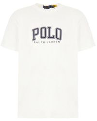 Polo Ralph Lauren - Logo Printed Crewneck T-shirt - Lyst