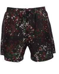 DSquared² - Graphic-printed Drawstring Swimming Shorts - Lyst