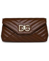 Dolce & Gabbana - Lop Camel Calf Leather Shoulder Strap - Lyst