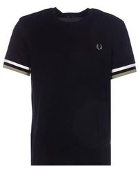 Fred Perry - Bold Tipped T-Shirt - Lyst