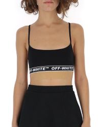 off white bralette