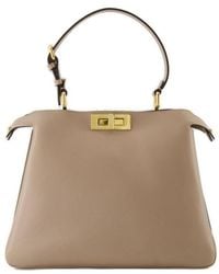 Fendi - Peekaboo Soft Medium Tote Bag - Lyst