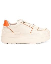 Pinko - Greta Lace-up Platform Sneakers - Lyst