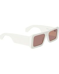 Off-White c/o Virgil Abloh - Rectangular Frame Sunglasses - Lyst
