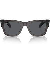 Ray-Ban - Mega Wayfarer Square Frame Sunglasses - Lyst