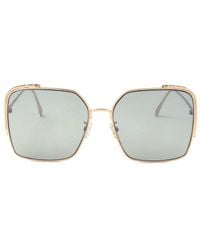 Fendi - Baguette Square Frame Sunglasses - Lyst