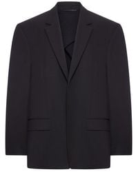 Balenciaga Seamless Tailored Jacket in Black for Men | Lyst