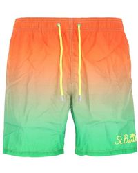 Mc2 Saint Barth - Multicolor Polyester Swimming Shorts - Lyst