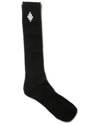 Marcelo Burlon - Cross Ribbed Socks - Lyst