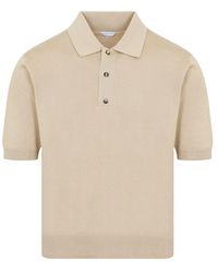 Bottega Veneta - Cotton Polo Tshirt - Lyst