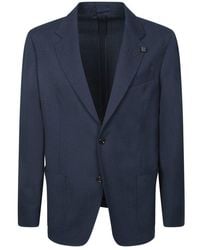 Lardini - Single-Breasted Tailored Blazer - Lyst