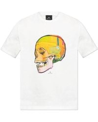 Paul Smith - Printed T-Shirt - Lyst