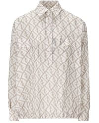 Fendi - Buttoned Long-sleeved Shirt - Lyst
