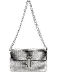 Marc Jacobs - Embellished The Mini Soft Shoulder Bag - Lyst