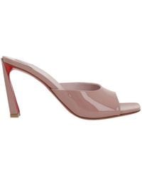 Christian Louboutin - Condora Mule Square Toe Sandals - Lyst