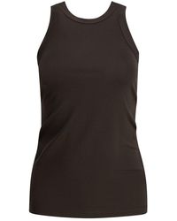 TOTEME - Fluid Sleeveless Tank Top - Lyst