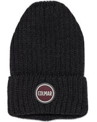 Colmar - Logo-patch Knitted Beanie - Lyst