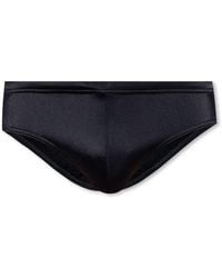 DSquared² - Logo Printed Swimming Briefs - Lyst