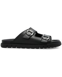 Ferragamo - Double-Strap Sandals - Lyst