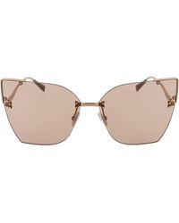 Max Mara Cat Eye Frame Sunglasses - Metallic