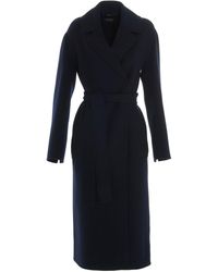 Max Mara Lugano Coat - Blue