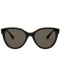 Chanel - Round Frame Sunglasses - Lyst