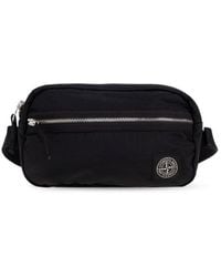 Stone Island - Logo Patch Belt Bag - Lyst