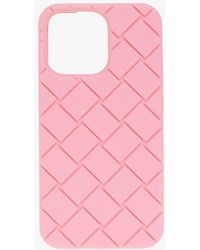 Bottega Veneta Iphone 13 Pro Case - Pink