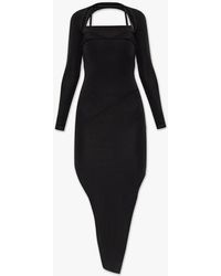 Helmut Lang - Dress With Stitching Details - Lyst