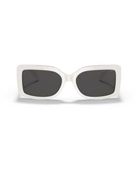 Michael Kors - Corfu Rectangular Frame Sunglasses - Lyst