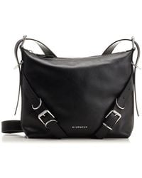 Givenchy - Voyou Buckle Detailed Crossbody Bag - Lyst