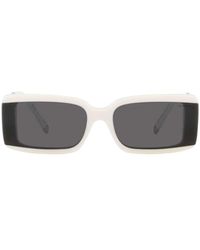 Tiffany & Co. - Rectangle Frame Sunglasses - Lyst