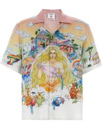 CASABLANCA - Silk Shirt - Lyst