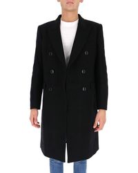 Vetements - Notched Collar Double-breasted Coat - Lyst