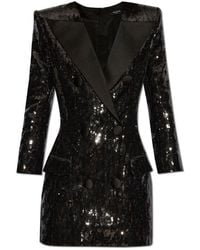 Balmain - Sequin Dress - Lyst