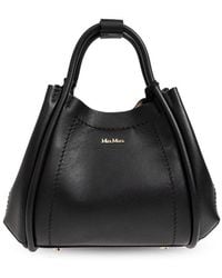 Max Mara - Logo Plaque Top Handle Bag - Lyst