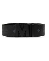 MCM Belt - Reversible - White With Silver Buckle – Dabbous
