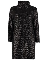パーティードレス FABIANA FILIPPI High neck dress with sequins Fabiana Filippi Midi Dress in White | Lyst