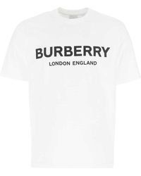 Burberry Cotton Daryl T-shirt in Nero (Black) for Men - Save 14 