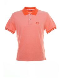 C.P. Company - Logo Patch Short-sleeved Polo Shirt - Lyst