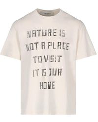 Golden Goose - Slogan Printed Crewneck T-Shirt - Lyst