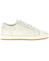 Giuseppe Zanotti - Gz-city Embossed Lace-up Sneakers - Lyst