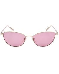 Longchamp - Cat Eye Frame Sunglasses - Lyst