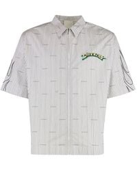 Givenchy - Striped Cotton Shirt - Lyst