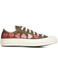 comme des garçons play x converse chuck taylor polka dot