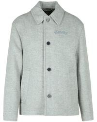 Versace - Wool Jacket - Lyst