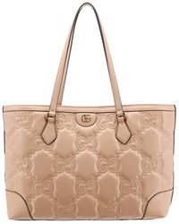 Gucci - GG Quilted Open-top Tote Bag - Lyst