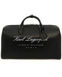 Karl Lagerfeld - Hotel Karl Weekender Shoulder Bag - Lyst