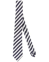 Errico Formicola - Diagonal Stripe Tie - Lyst